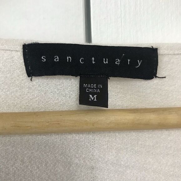 Sanctuary  by‎ Anthro Bell Sleeve Boho Gauze Top - Picture 3 of 8